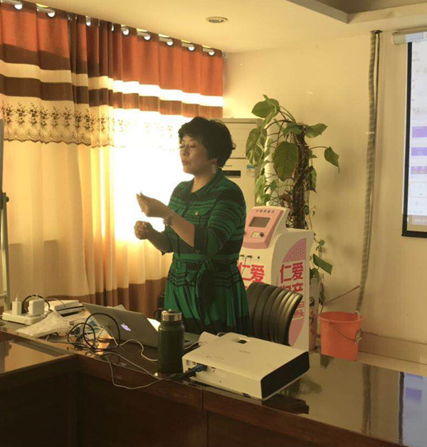  宫内节育器生产厂家华氏东方许总给医院做节育科普宣讲